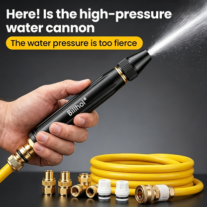 🌊💥50% Off — Last Day丨Billhol® 🏆Home high-pressure car wash water gun , a must-have for watering plants and vegetables, and car washing.👍💦