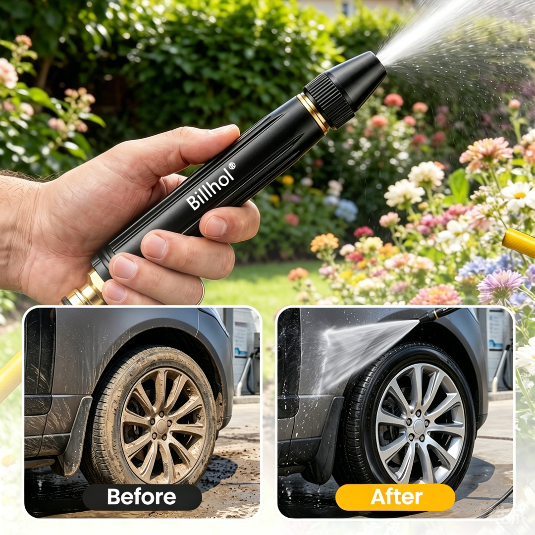💥 Last Day! Lowest Price — Only $6.24!！丨Billhol® 🏆Home high-pressure car wash water gun , a must-have for watering plants and vegetables, and car washing.👍💦