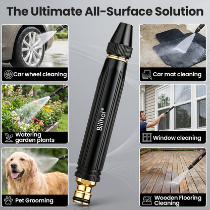 💥70% Off — Last Day丨🚿Billhol® High-Pressure Water Gun: The Ultimate Multi-Purpose Tool for Car Washing & Garden Care