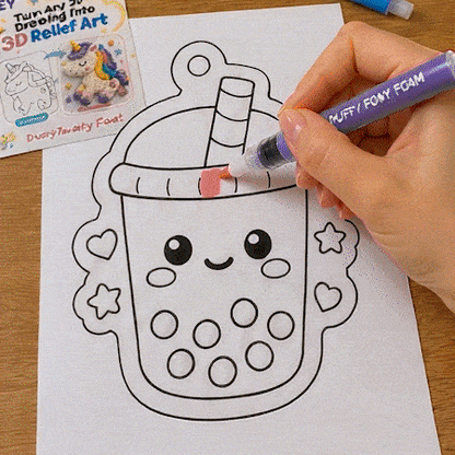 🎉 LAST DAY TO SAVE 50%! ✨ IEY® 3D Relief Art Pen — Watch Your Drawings Rise Into Touchable 3D Art (No Heat Needed!)🎨