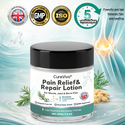 [New Year Special Offer] CureVivo® Pain Relief& Repair Lotion🌱For Muscle, Joint & Nerve Pain