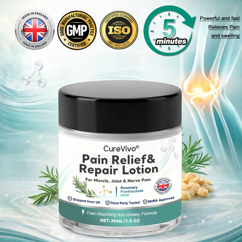 [New Year Special Offer] CureVivo® Pain Relief& Repair Lotion🌱For Muscle, Joint & Nerve Pain