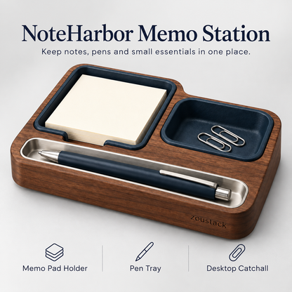 BVJ® NoteHarbor Memo Station