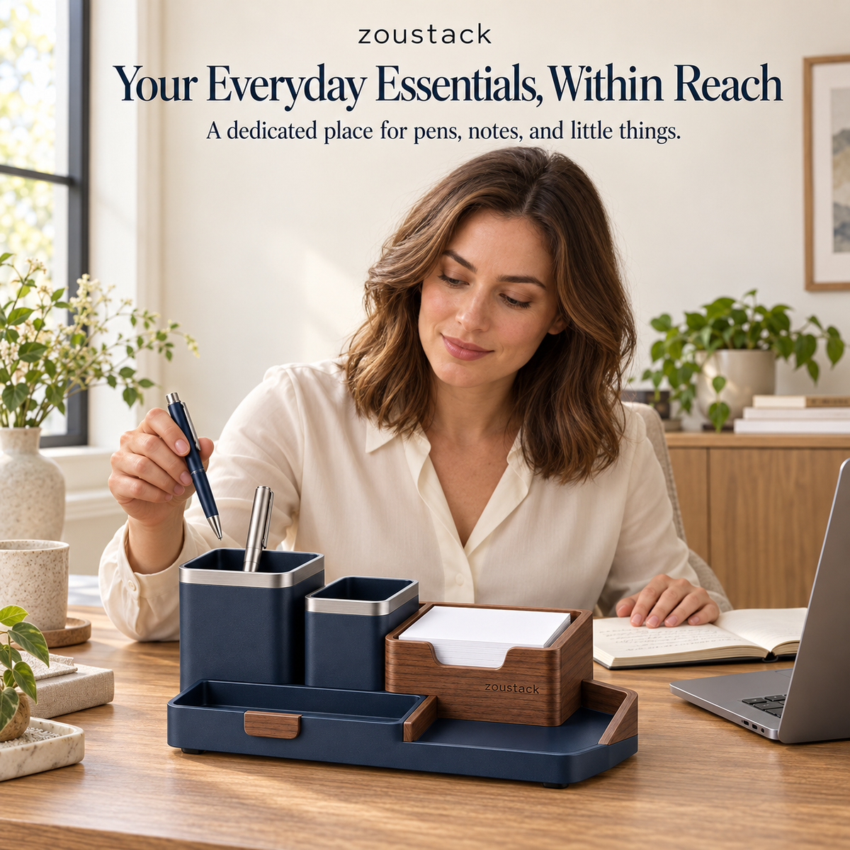 LayerDock Desk Organizer