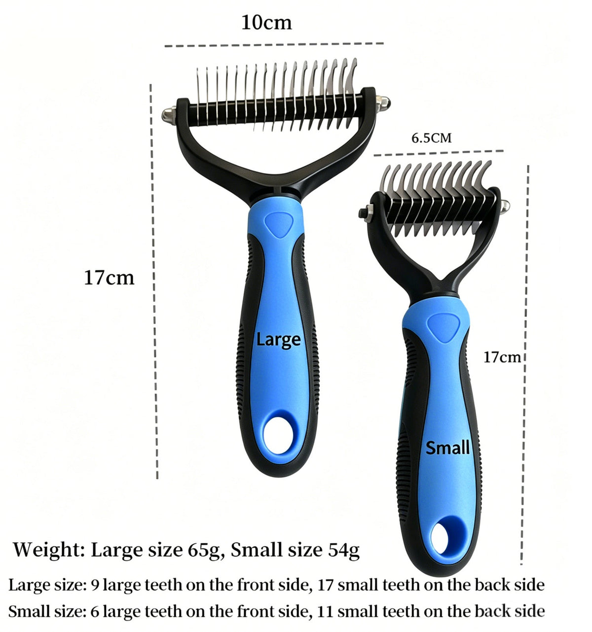 🔥 70% OFF | Billhol® Double-Sided Pet Grooming Comb – Gentle Detangling & Shedding Tool for Dogs & Cats