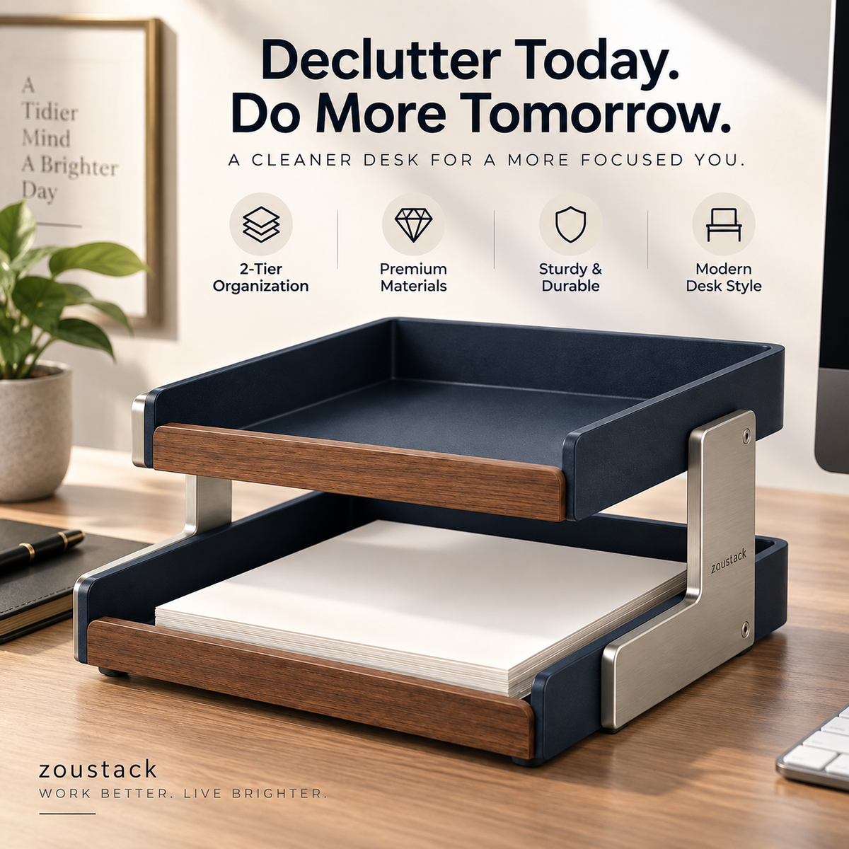 BVJ® StepTray Document Holder