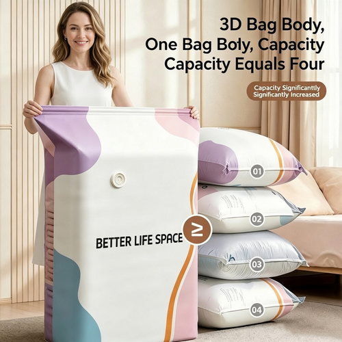 LAST DAY BUY 2 GET 1 FREE!!🧸SVOZK® No-Pump 3D Vacuum Storage Bags Ultimate All-in-One Organizer for Clothes, Toys, Books, Stuffed Animals & Absolutely Everything!