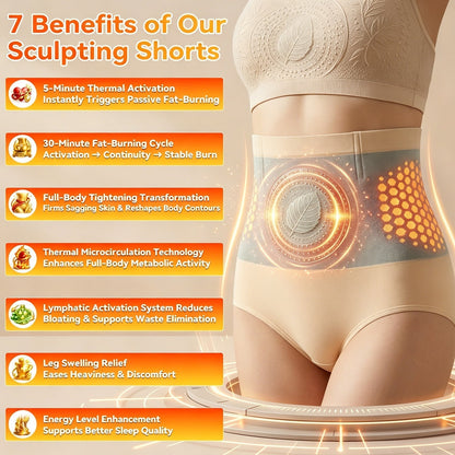 70% OFF Special Sale | Official Brand Store | BQODQO® 2026 Moringa & Berberine 4-in-1 Micro-Particle Sculpting & Fat-Burn Shorts