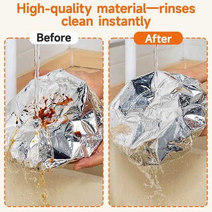 SVOZK® 🍽️ Reusable Elastic Foil Food Covers — Keep Leftovers Fresh, Cover Bowls & Plates in Seconds 🥗