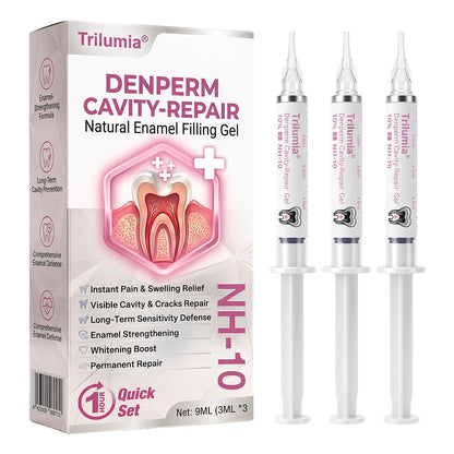 👨‍⚕️ Official Store ✨ Trilumia® DenPerm 🦷 Cavity-Repair Natural Enamel Filling Gel 🍀