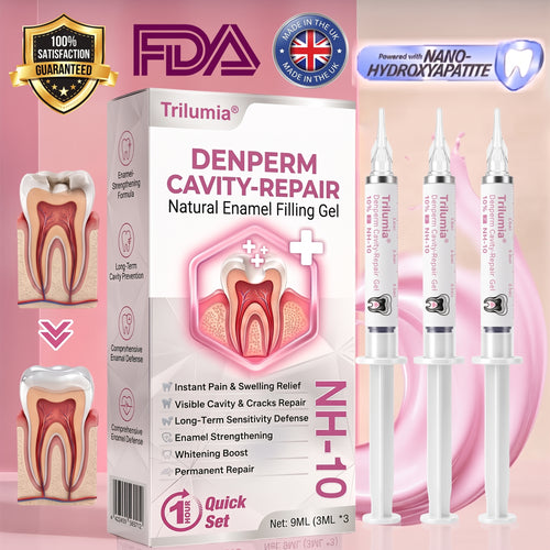 ✨ Trilumia® DenPerm 🦷 Cavity-Repair Natural Enamel Filling Gel 🪄