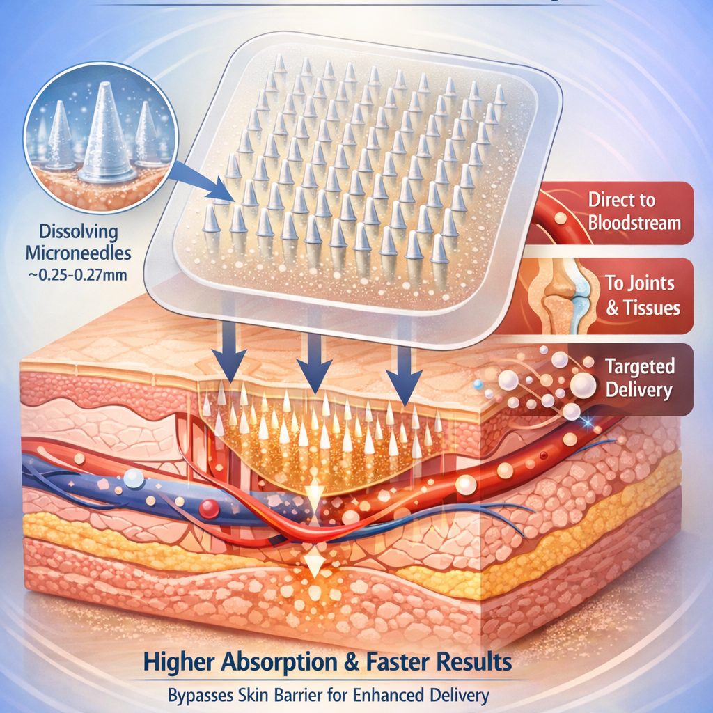 Healrize® 🦵4-in-1 Vein & Joint Nano Microneedle Advanced Therapy Patch🔥Instant Relief, Long-Term Results