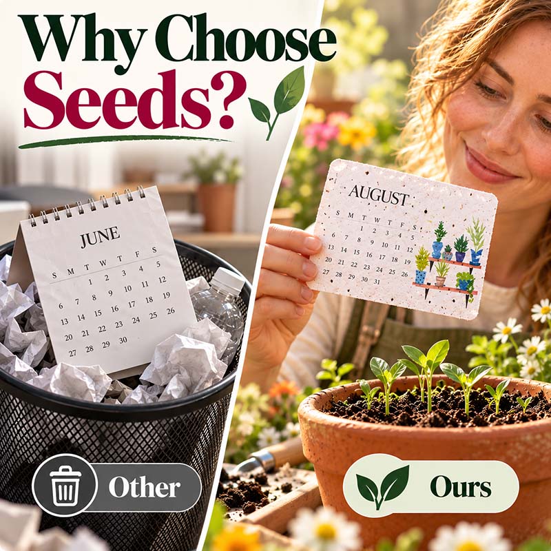 2027 Plantable Calendar